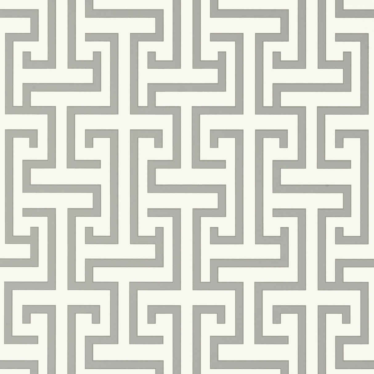 Thibaut Ming Trail Grey Wallpaper