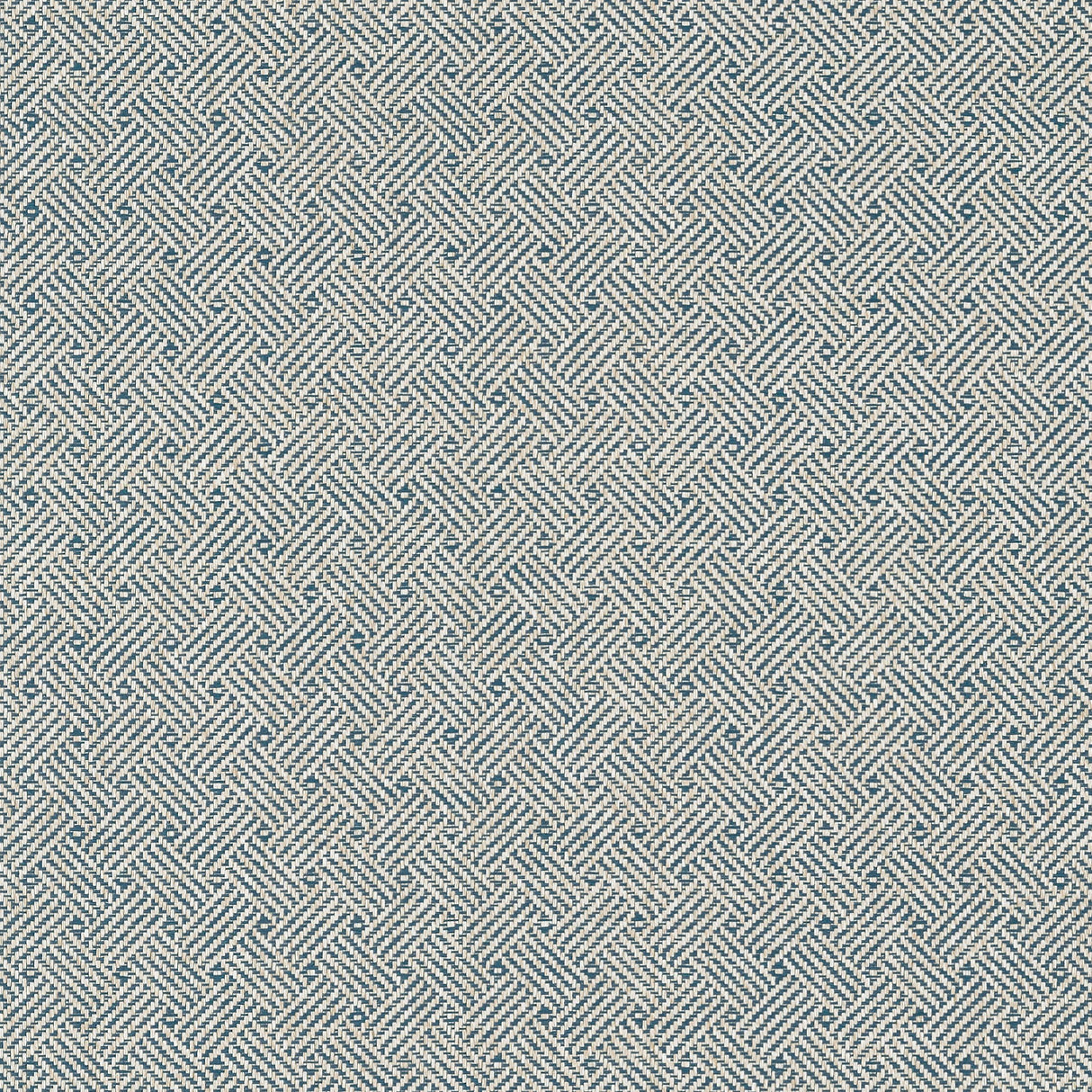 Thibaut Lattice Weave Blue Wallpaper