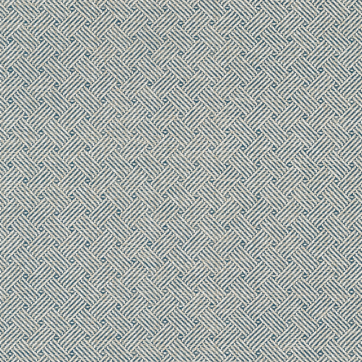Thibaut Lattice Weave Blue Wallpaper