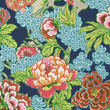 Thibaut Honshu Navy Wallpaper
