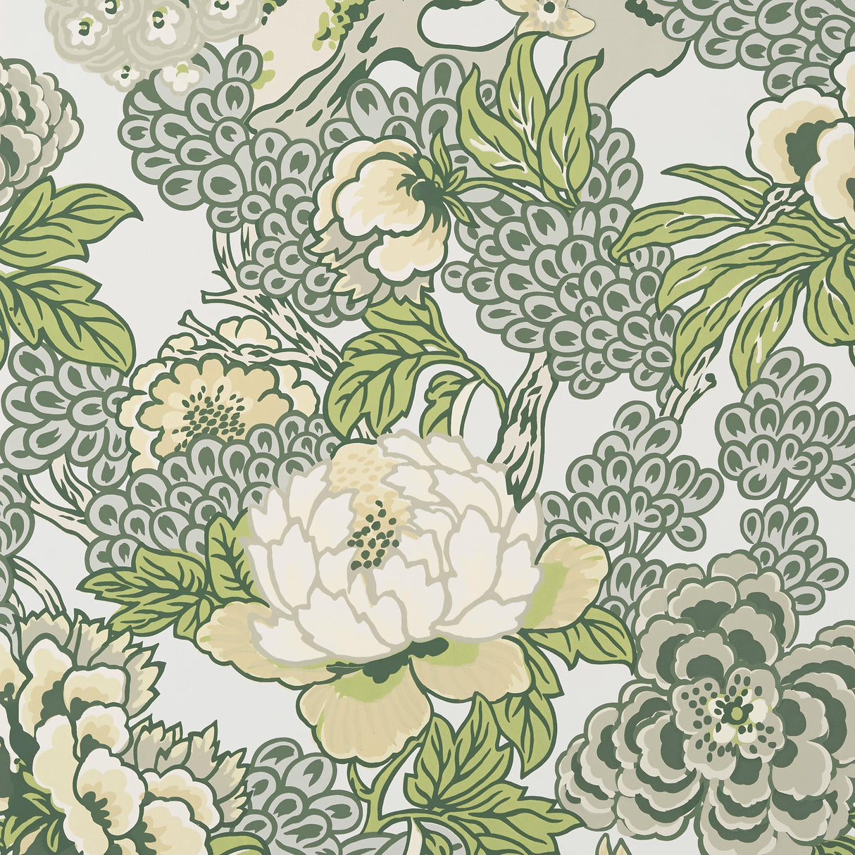 Thibaut Honshu Robin'S Egg Wallpaper