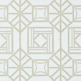 Thibaut Shoji Panel Aqua Wallpaper
