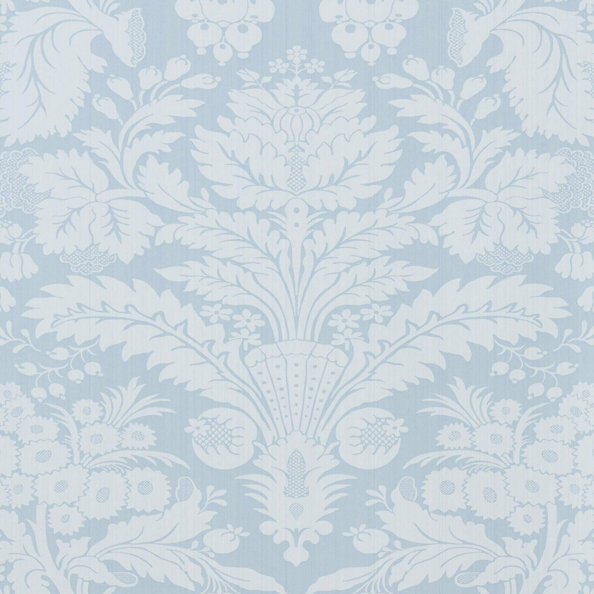 Thibaut Taddington Light Blue Wallpaper