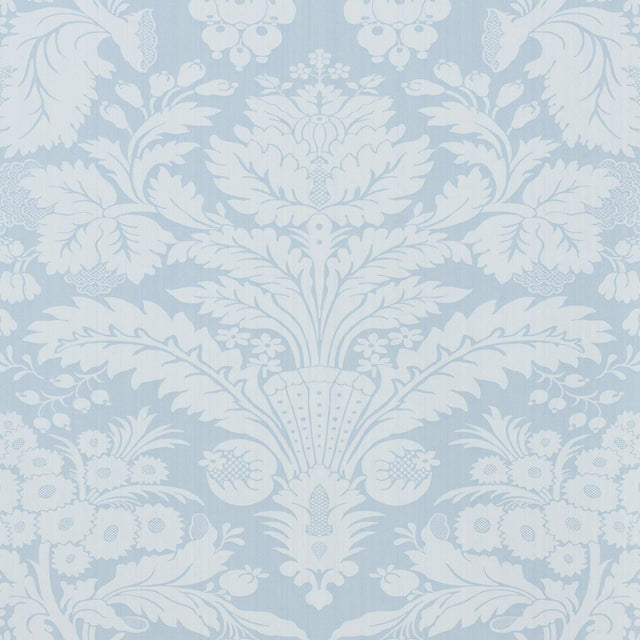 Thibaut Taddington Light Blue Wallpaper