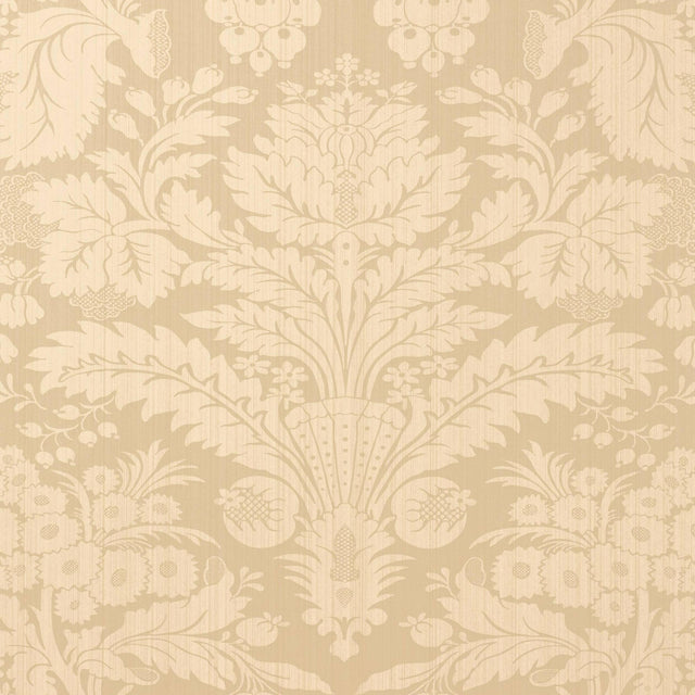 Thibaut Taddington Beige Wallpaper