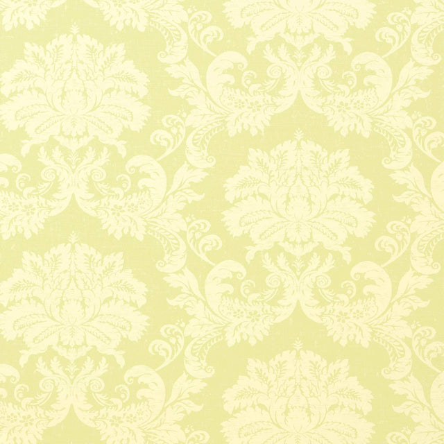 Thibaut Symphony Damask Green Wallpaper