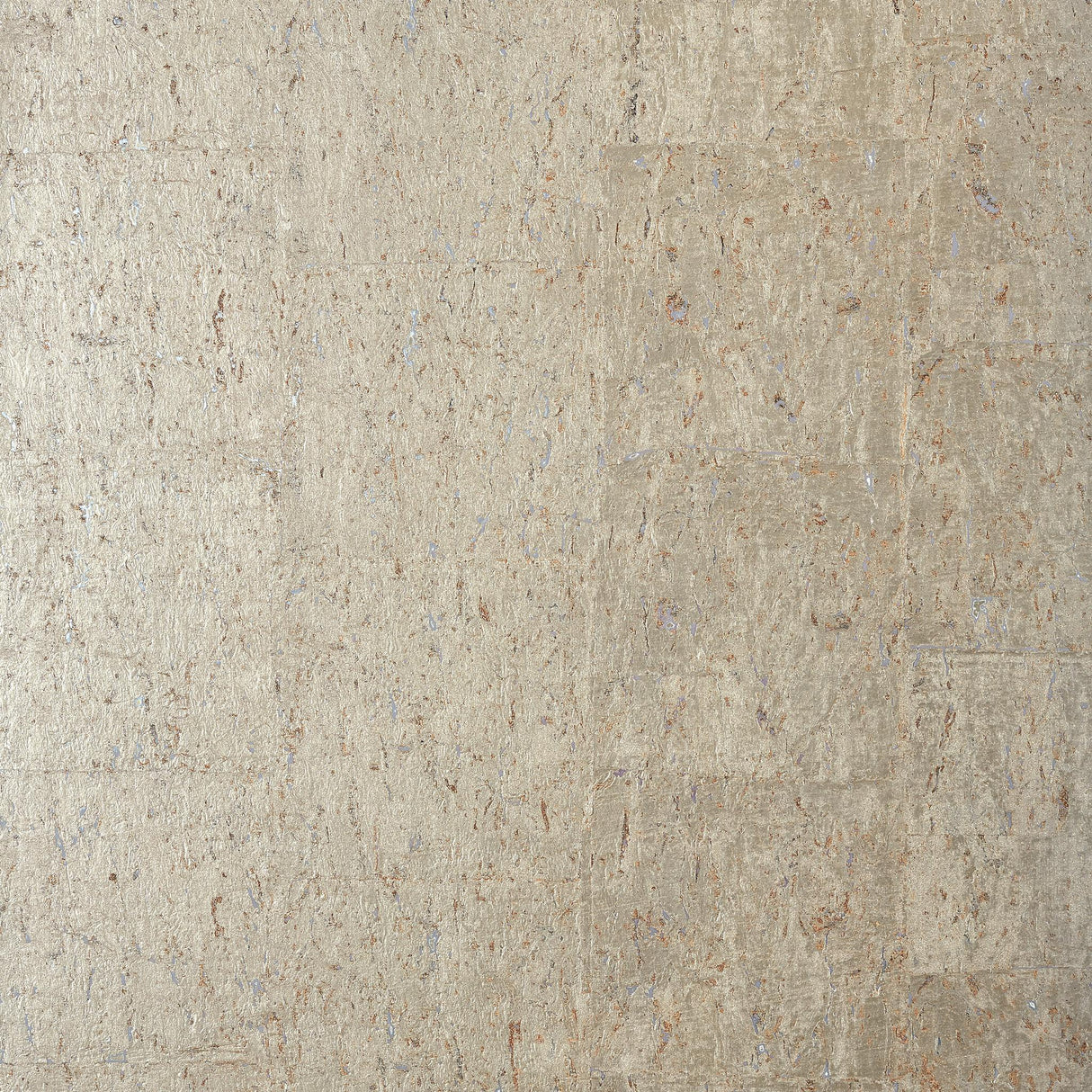 Thibaut CORK Metallic Pewter Wallpaper