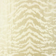 Thibaut Tiger Flock Pearl Wallpaper