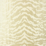 Thibaut Tiger Flock Pearl Wallpaper