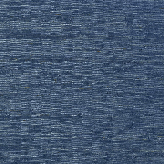 Thibaut Maranta Arrowroot Navy Wallpaper