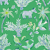 Thibaut Goa Green Wallpaper