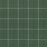 Thibaut Grassmarket Check Forest Green Fabric