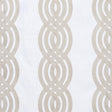 Thibaut Braid Embroidery Cream Fabric