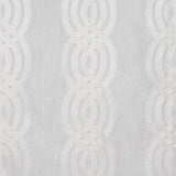 Thibaut Braid Embroidery Grey Fabric