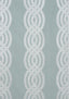 Thibaut BRAID EMBROIDERY Robin's Egg Fabric