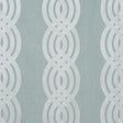 Thibaut Braid Embroidery Robin'S Egg Fabric