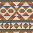 Thibaut BERBER BLANKET Ochre and Brown Fabric