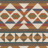 Thibaut BERBER BLANKET Ochre and Brown Fabric