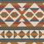 Thibaut BERBER BLANKET Ochre and Brown Fabric
