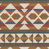 Thibaut Berber Blanket Ochre And Brown Fabric
