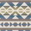 Thibaut Berber Blanket Green And Blue Fabric