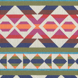 Thibaut BERBER BLANKET Fuchsia and Navy Fabric