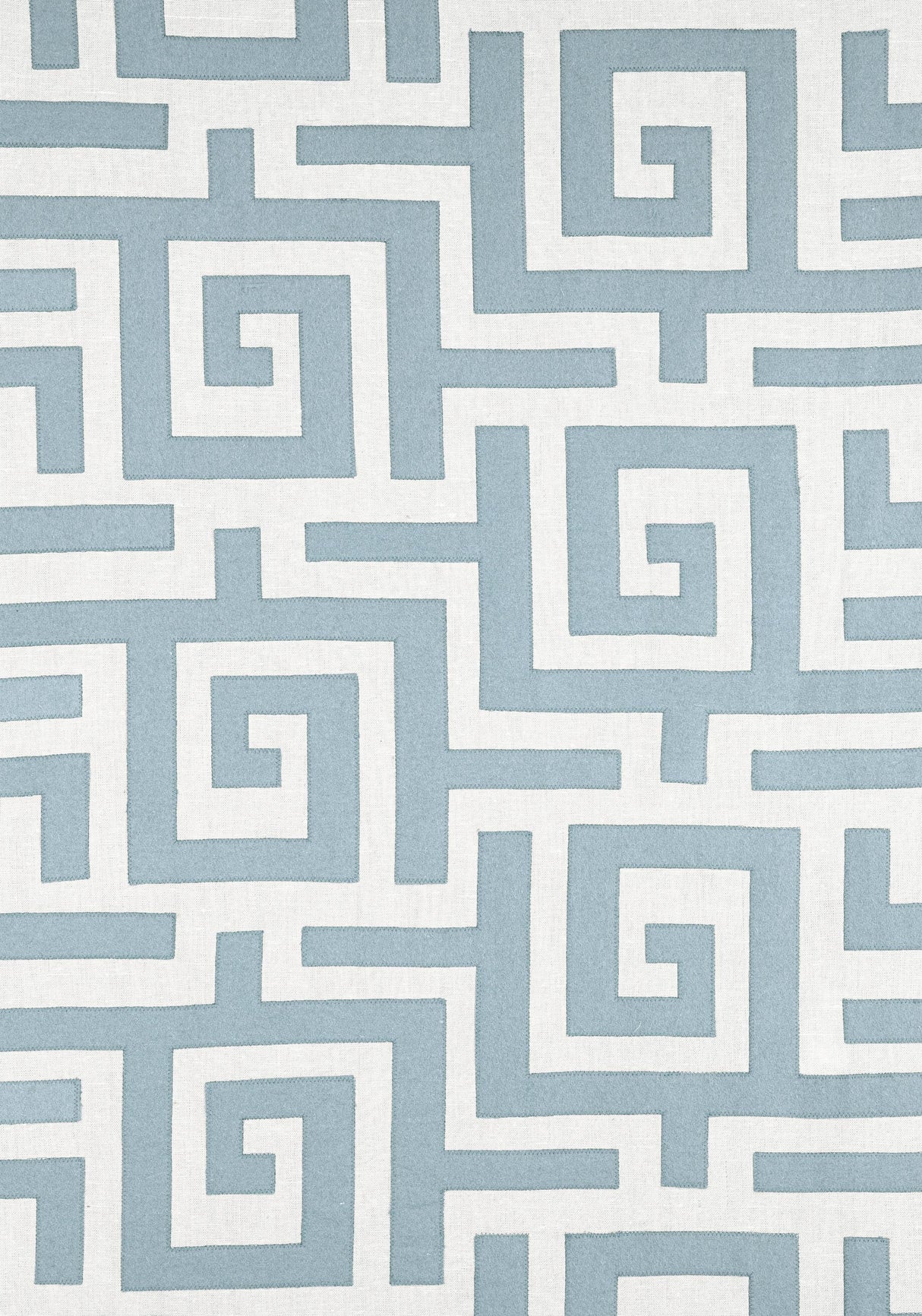 Thibaut TULUM APPLIQUE Spa Blue Fabric