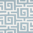 Thibaut Tulum Applique Spa Blue Fabric