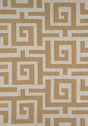 Thibaut TULUM APPLIQUE Wheat on Natural Fabric