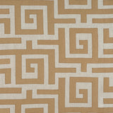Thibaut Tulum Applique Wheat On Natural Fabric