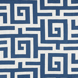 Thibaut Tulum Applique Navy Fabric