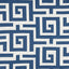 Thibaut Tulum Applique Navy Fabric