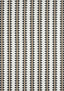 Thibaut RENO STRIPE EMBROIDERY Black Fabric