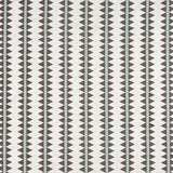 Thibaut Reno Stripe Embroidery Brown Fabric