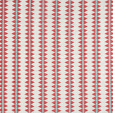 Thibaut Reno Stripe Embroidery Coral Fabric
