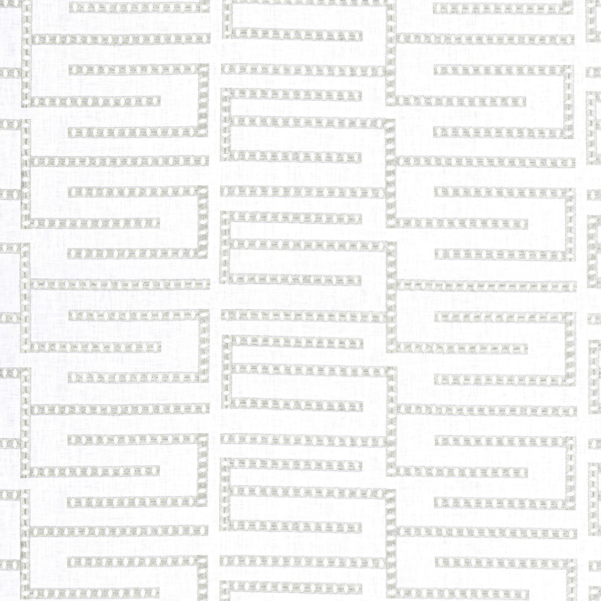 Thibaut Architect Embroidery Cloud Fabric