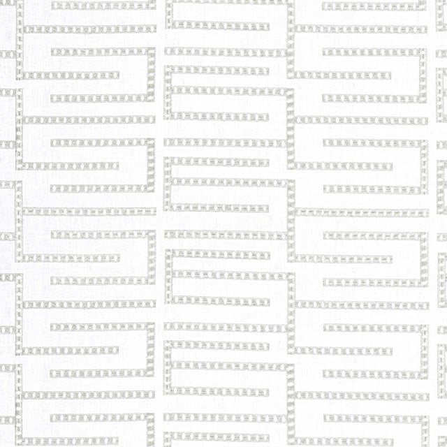Thibaut Architect Embroidery Cloud Fabric