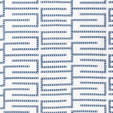 Thibaut Architect Embroidery Blue Fabric