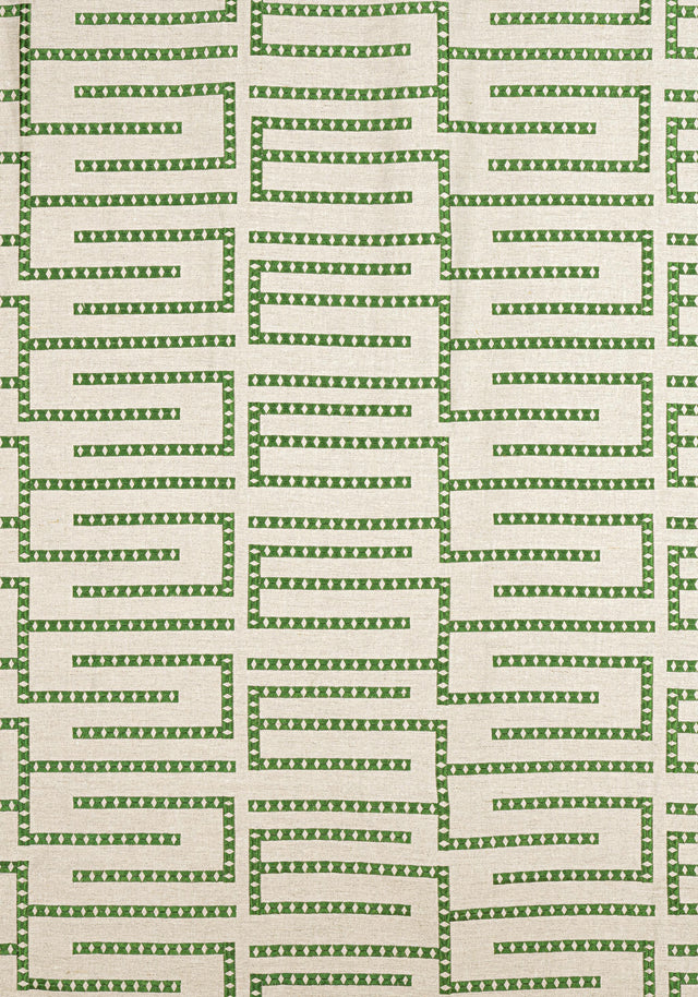 Thibaut ARCHITECT EMBROIDERY Emerald Fabric