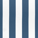 Thibaut Bergamo Stripe Navy Fabric