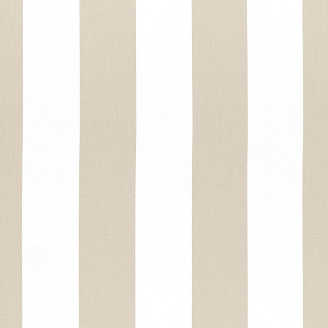 Thibaut Bergamo Stripe Taupe Fabric