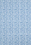 Thibaut LABYRINTH VELVET Blue Fabric