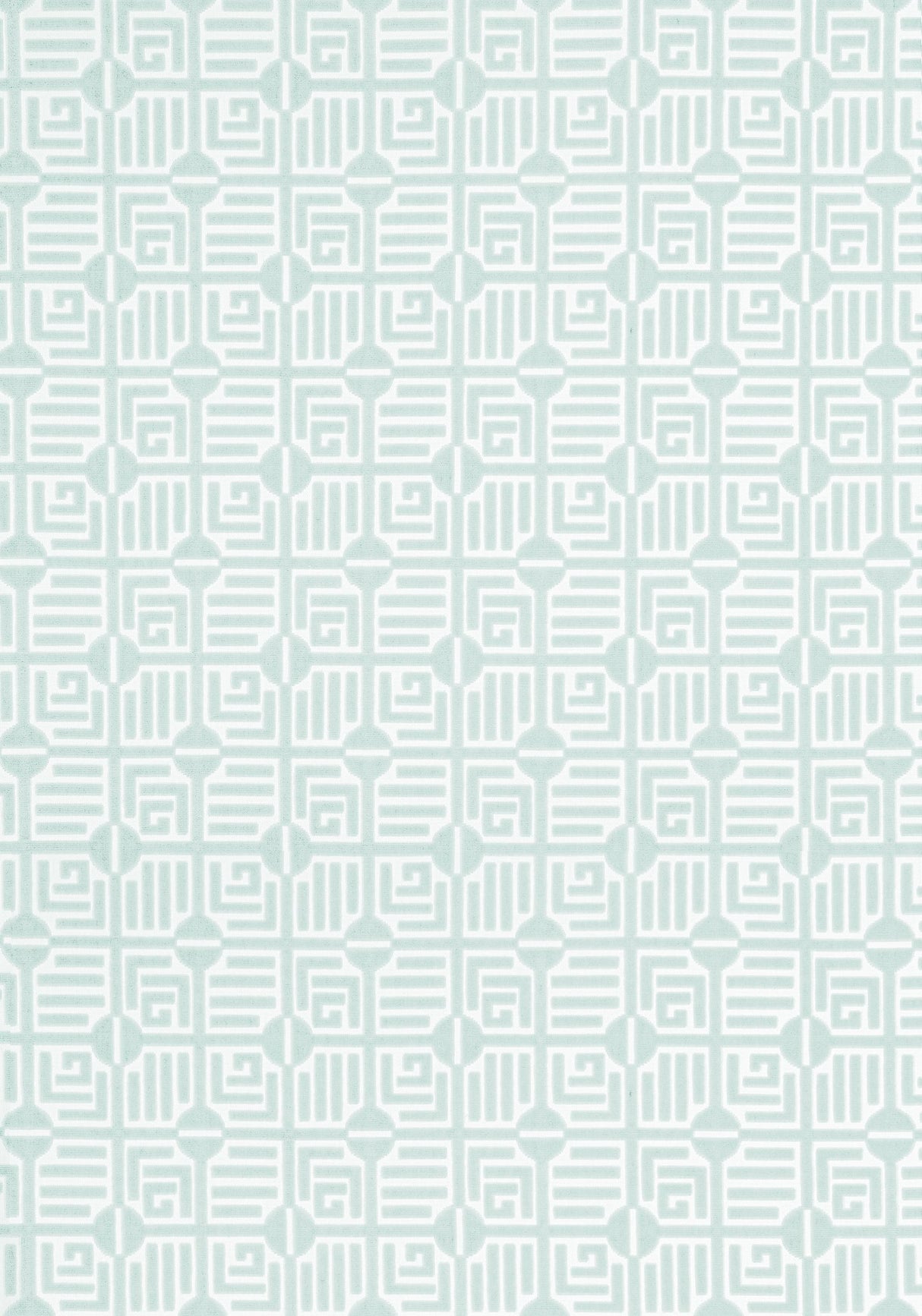 Thibaut LABYRINTH VELVET Mist Fabric