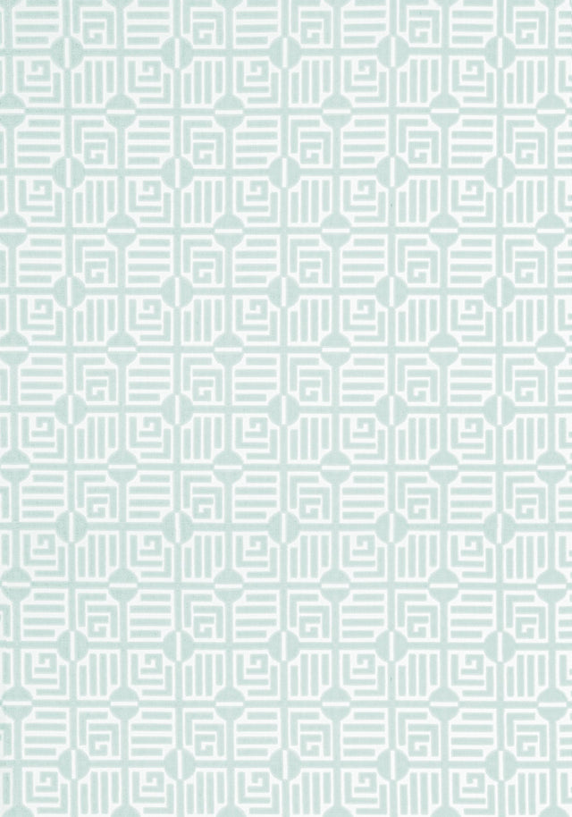 Thibaut LABYRINTH VELVET Mist Fabric