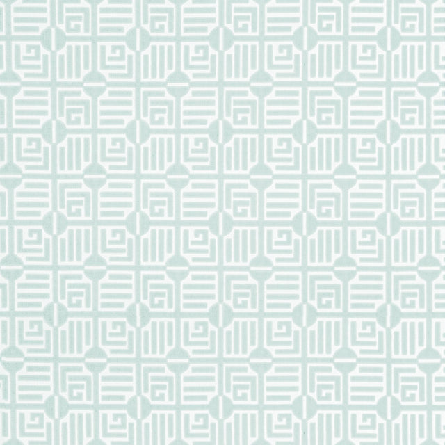Thibaut Labyrinth Velvet Mist Fabric