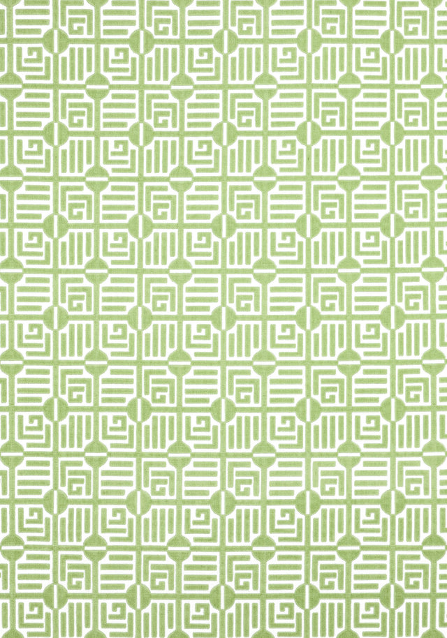 Thibaut LABYRINTH VELVET Sage Fabric