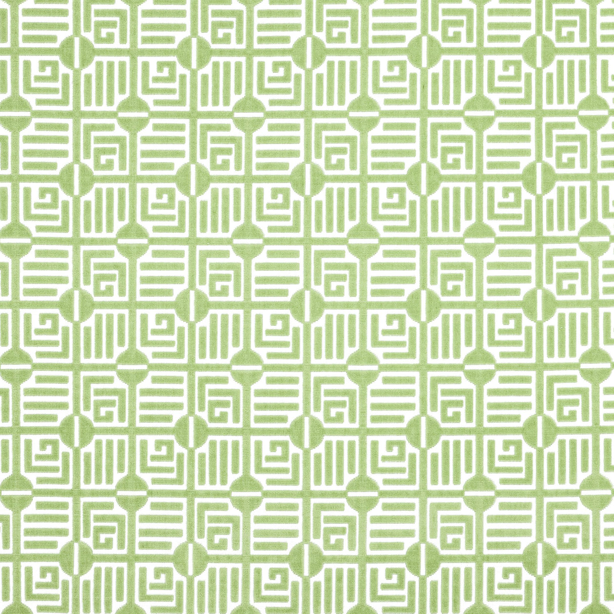 Thibaut Labyrinth Velvet Sage Fabric