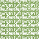 Thibaut Labyrinth Velvet Emerald Fabric