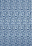 Thibaut LABYRINTH VELVET Navy Fabric
