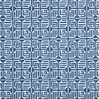 Thibaut Labyrinth Velvet Navy Fabric